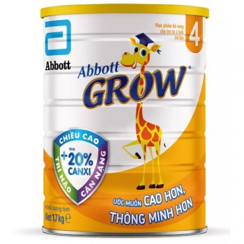 Sữa Abbott Grow số 4 lon 1,7kg