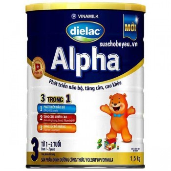 Sữa bột Dielac Alpha 3 - 1,5kg