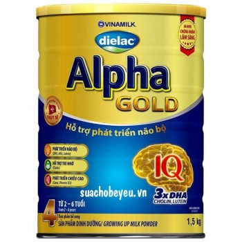 Sữa bột Dielac Alpha Gold 4 - 1,5kg