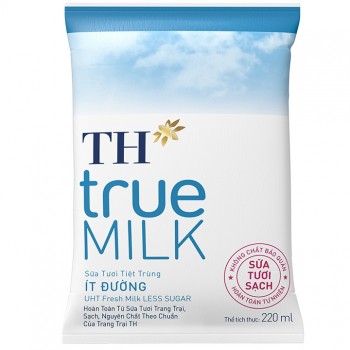 Sữa tươi TH True Milk bịch 220ml