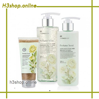THE FACE SHOP PERFUME SEED WHITE PEONY BODY SET