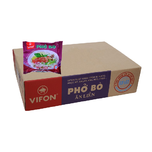 Phở Bò Ăn Liền Vifon   65g ( thung 30 gói )