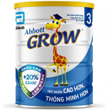 Sữa Abbott Grow số 3 lon 900g