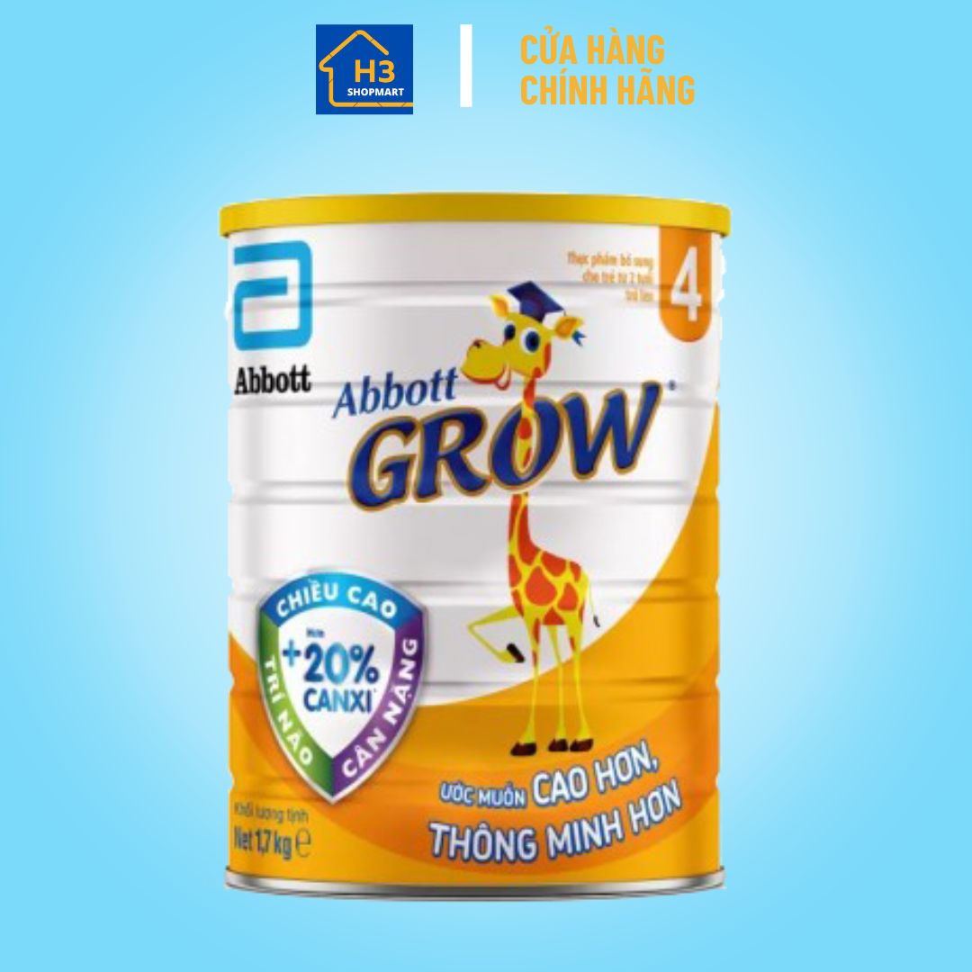 Sữa Abbott Grow số 4 lon 1,7kg