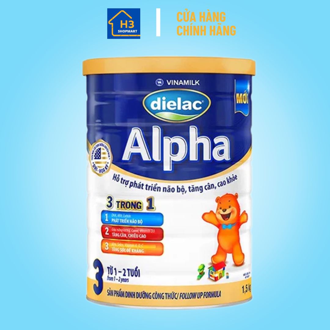 Sữa bột Dielac Alpha 3 - 1,5kg