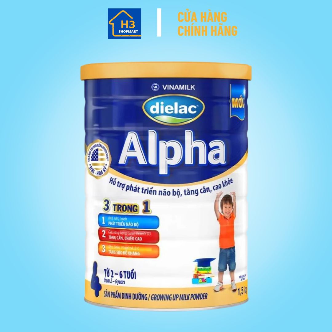 Sữa bột Dielac Alpha 4 - 1,5kg