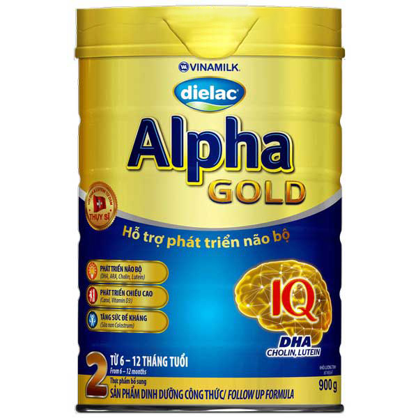 Sữa bột Dielac Alpha Glod 2 - 900g