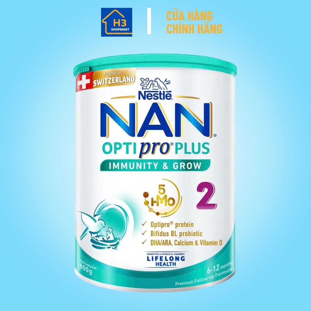 Sữa bột Nan OptiProPlus số 2 800g