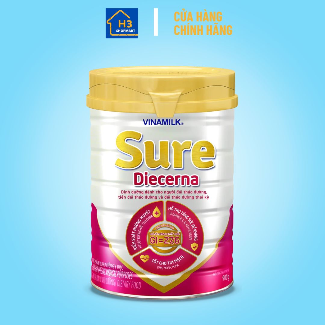 Sữa bột Sure Diecerna lon 900g