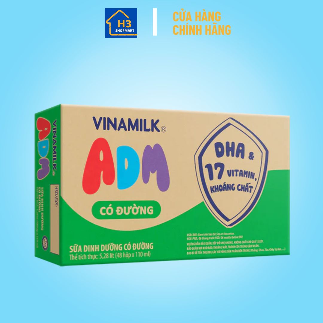 Sữa dinh dưỡng có đường Vinamilk ADM Gold 110ml