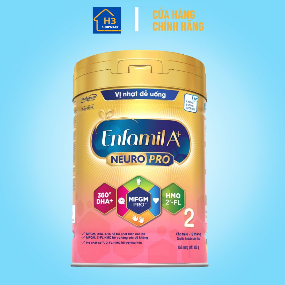 Sữa Enfamil A+ số 2 830g