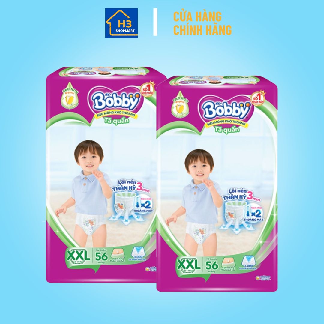 Tã quần Bobby size XXL 56 miếng